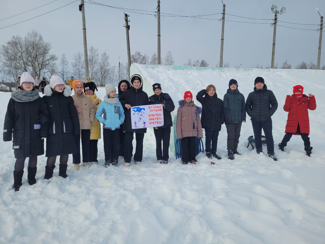 Соревнования по лыжным гонкам посвящённые дню защитника Отечества 23 февраля.#НавигаторыДетства71, #23февралявшколе71.