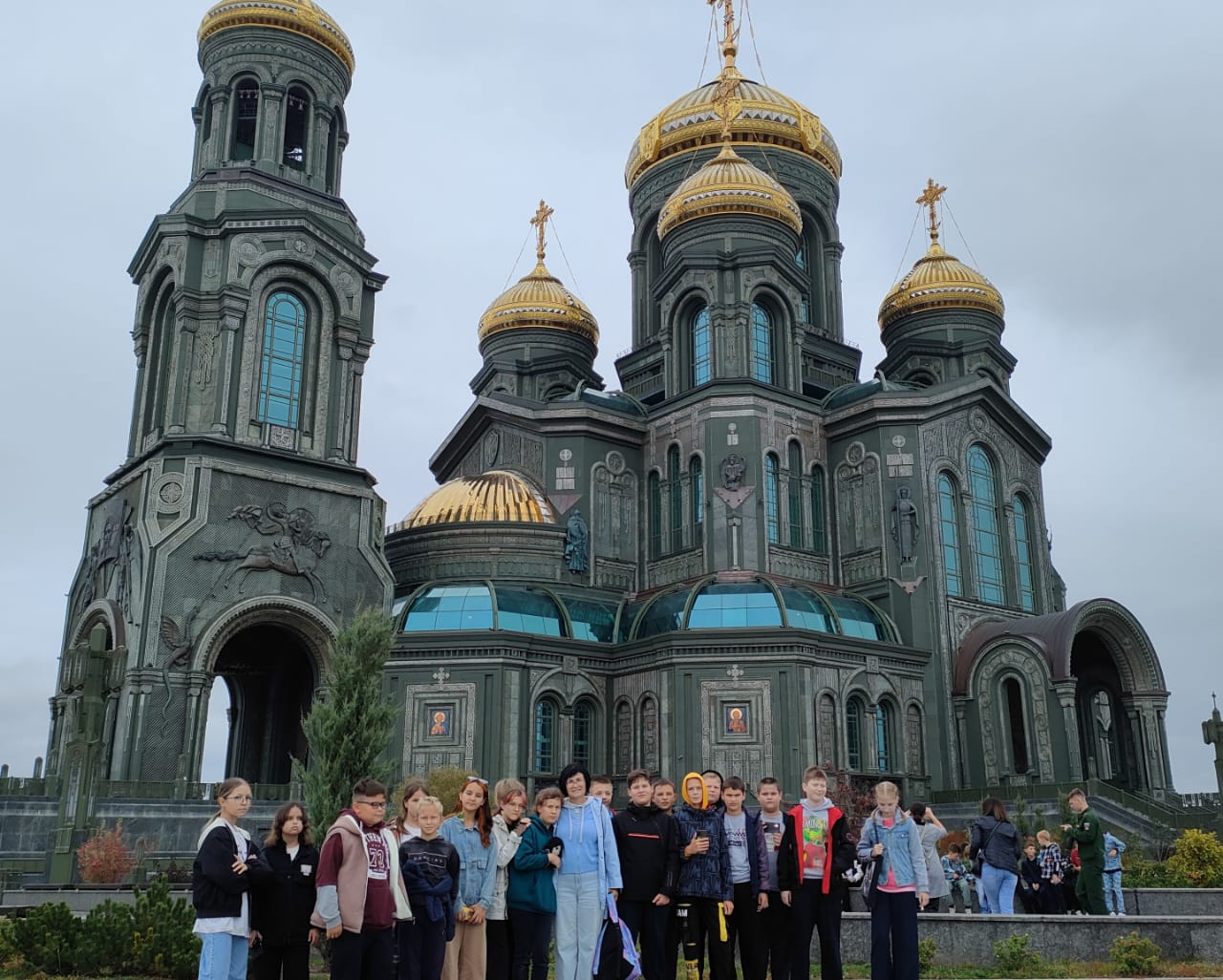 Экскурсия в парк &amp;quot;Патриот&amp;quot; город Москва..