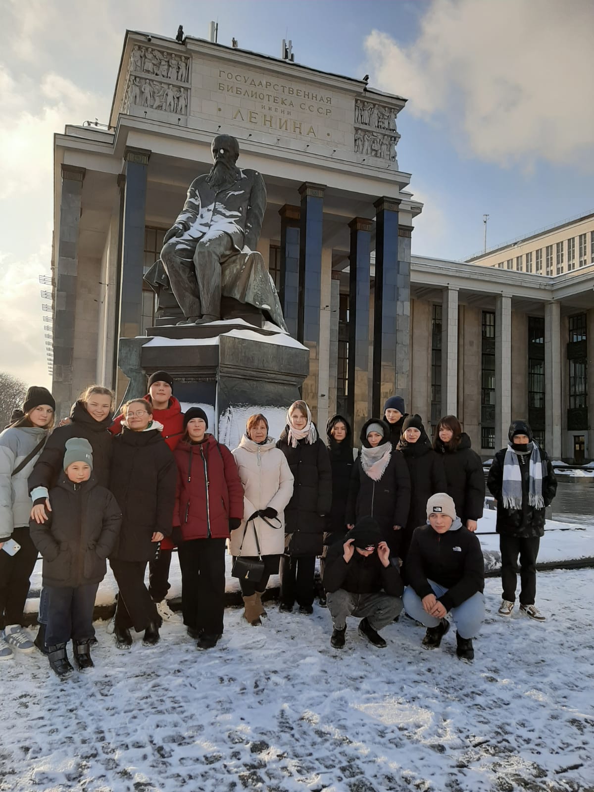 Экскурсия в Государственный музей им. Пушкина в городе Москве..