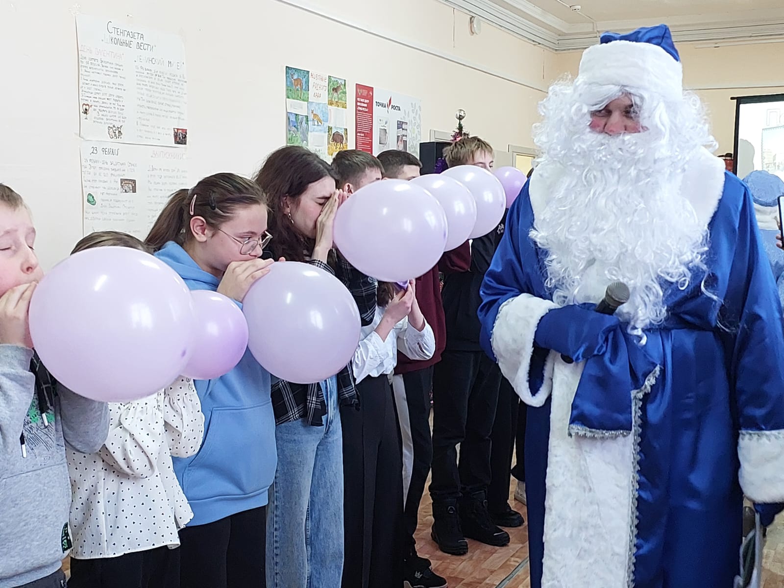 Новогодний переполох во 2 учебном корпусе..